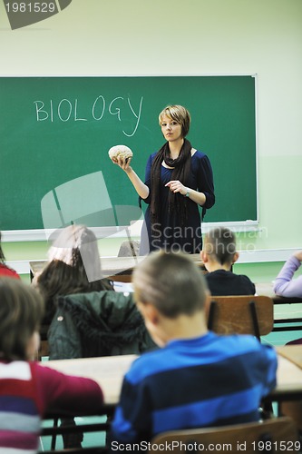 Image of learn biology in school