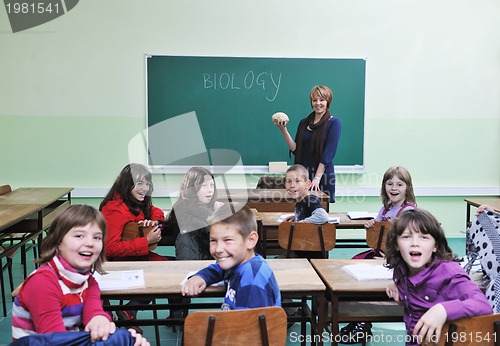 Image of learn biology in school