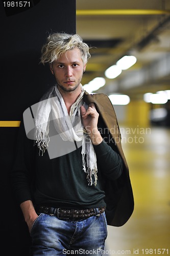 Image of Portrait of an handsome man