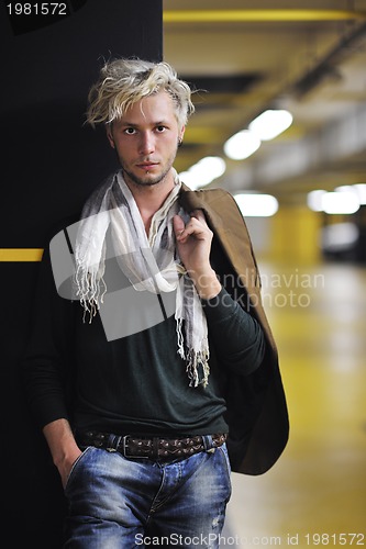 Image of Portrait of an handsome man
