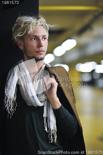 Image of Portrait of an handsome man