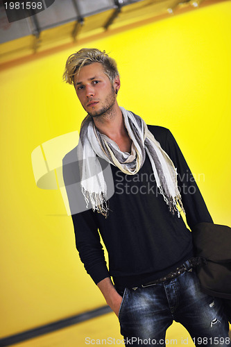 Image of Portrait of an handsome man