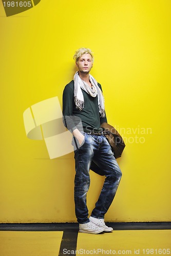 Image of Portrait of an handsome man
