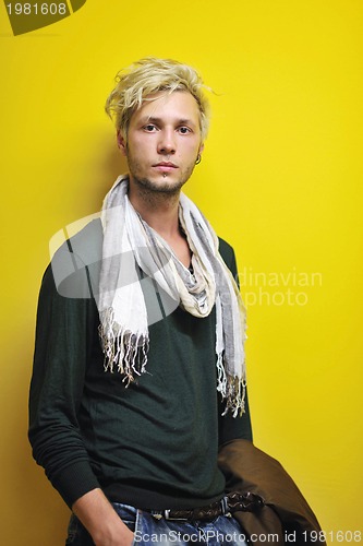 Image of Portrait of an handsome man