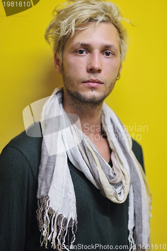 Image of Portrait of an handsome man
