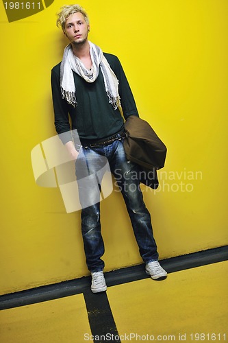 Image of Portrait of an handsome man