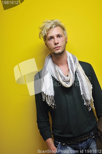 Image of Portrait of an handsome man