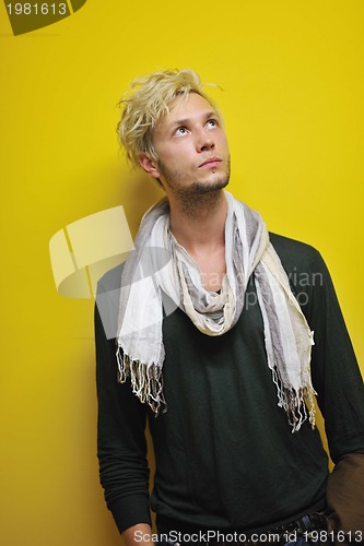 Image of Portrait of an handsome man