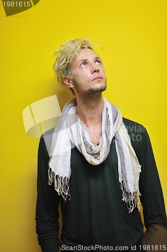 Image of Portrait of an handsome man