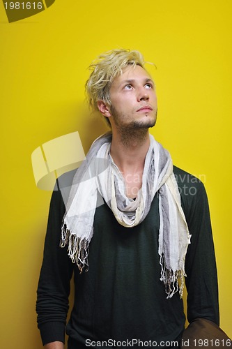Image of Portrait of an handsome man