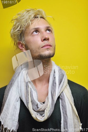 Image of Portrait of an handsome man