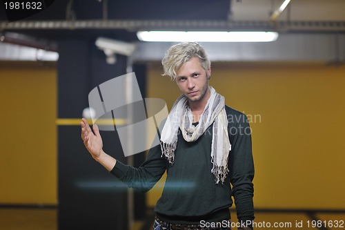 Image of Portrait of an handsome man