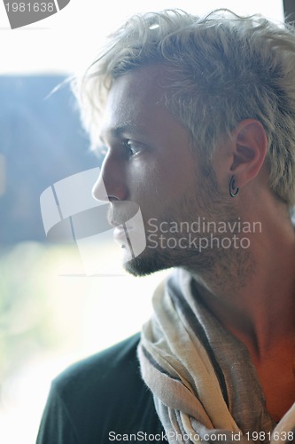 Image of Portrait of an handsome man