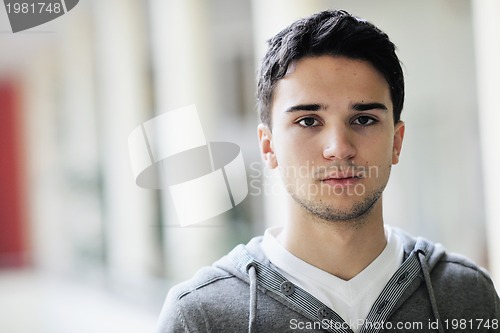 Image of student male portrait at campus