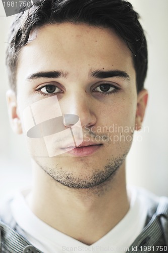 Image of student male portrait at campus