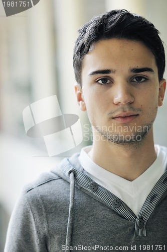 Image of student male portrait at campus