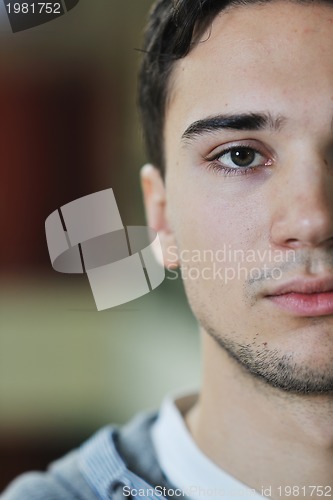 Image of student male portrait at campus