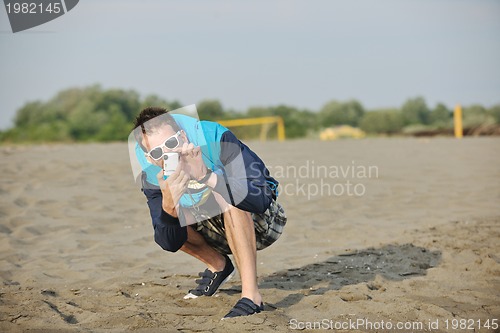 Image of amateur photographer taking snapshot photo