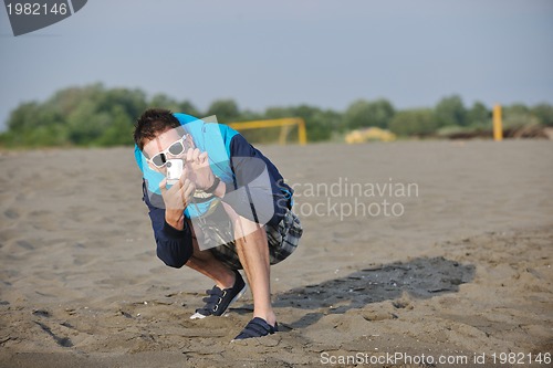 Image of amateur photographer taking snapshot photo