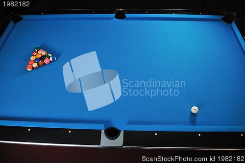 Image of billiard balls