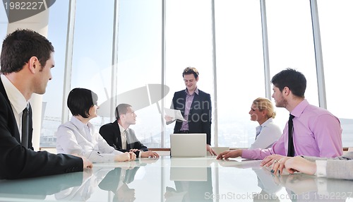 Image of business people at meeting