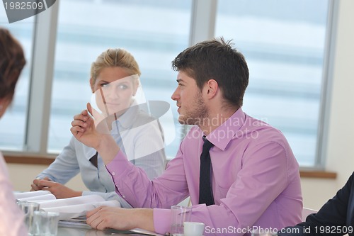 Image of business people at meeting