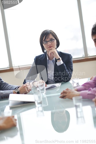 Image of business people at meeting