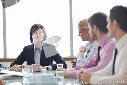 Image of business people at meeting