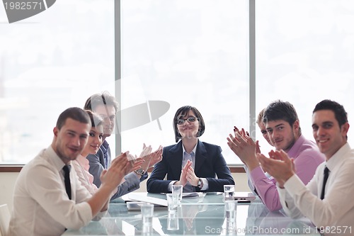 Image of business people at meeting