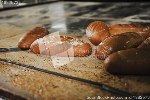 Image of bread factory production