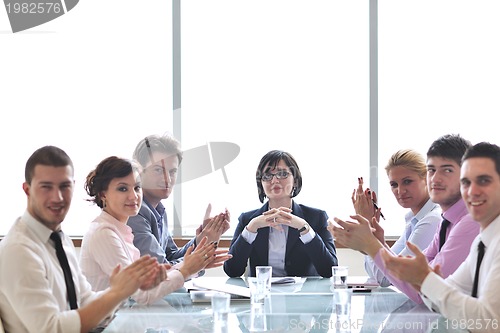 Image of business people at meeting