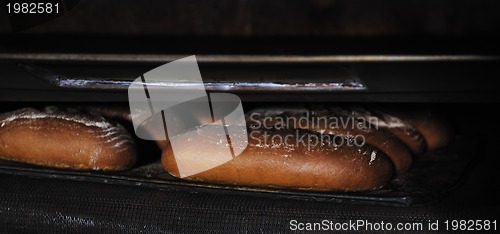 Image of bread factory production