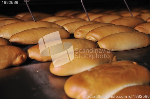 Image of bread factory production