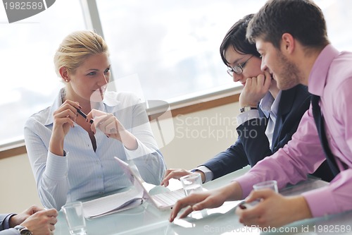 Image of business people at meeting