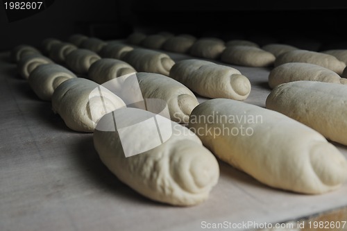 Image of bread factory production