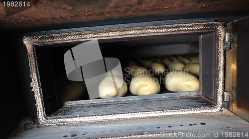 Image of bread factory production