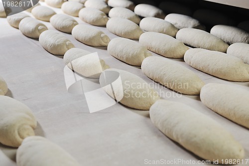 Image of bread factory production