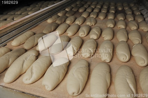 Image of bread factory production