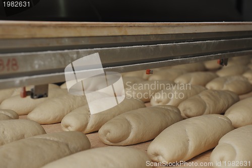 Image of bread factory production