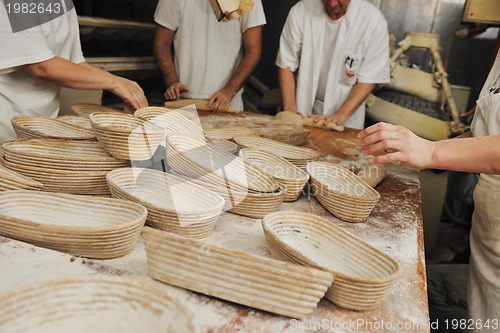 Image of bread factory production