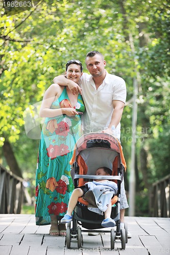 Image of Family at park relaxing and have fun