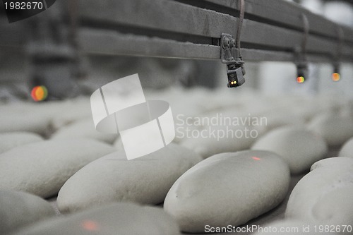 Image of bread factory production