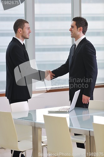 Image of handshake on business meeting