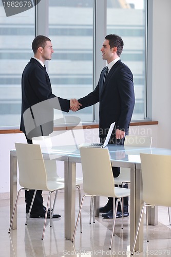 Image of handshake on business meeting