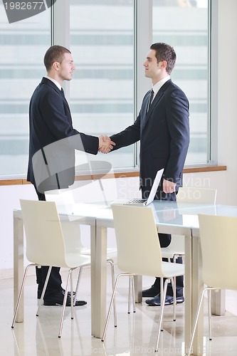 Image of handshake on business meeting