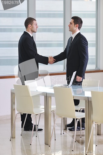 Image of handshake on business meeting