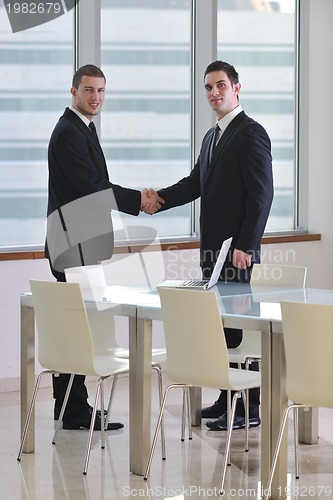 Image of handshake on business meeting