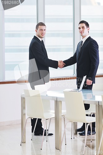Image of handshake on business meeting