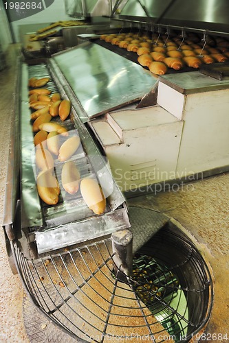 Image of bread factory production