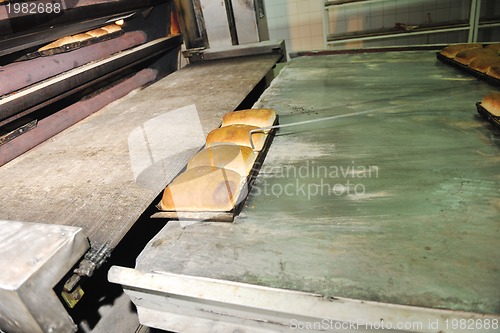 Image of bread factory production